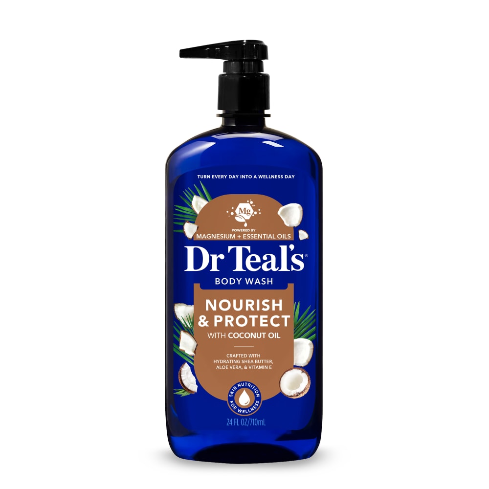 Dr Teal's Nourish & Protect Coconut Oil Body Wash 710ml