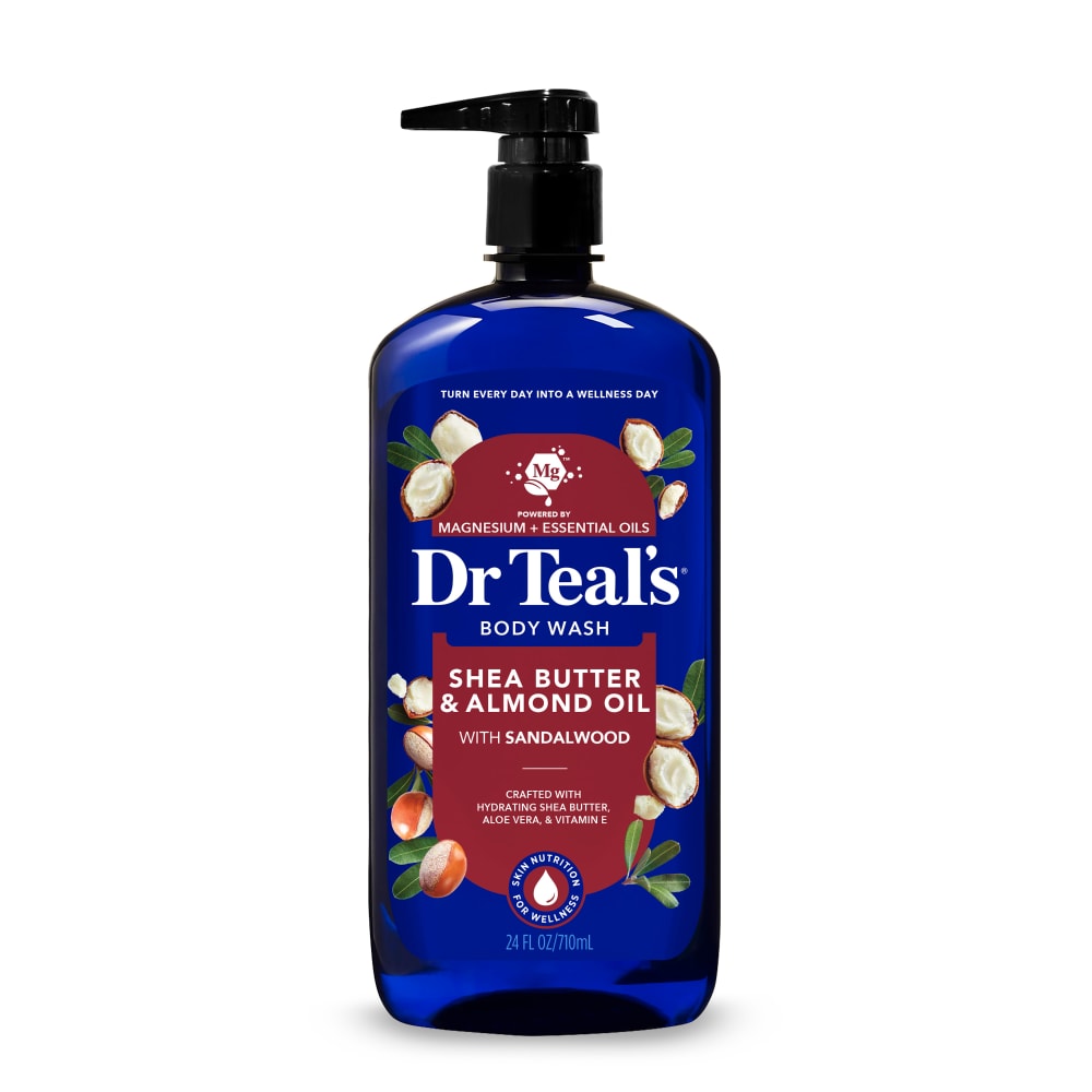 Dr Teal's Shea Butter & Almond Oil Body Wash 710ml