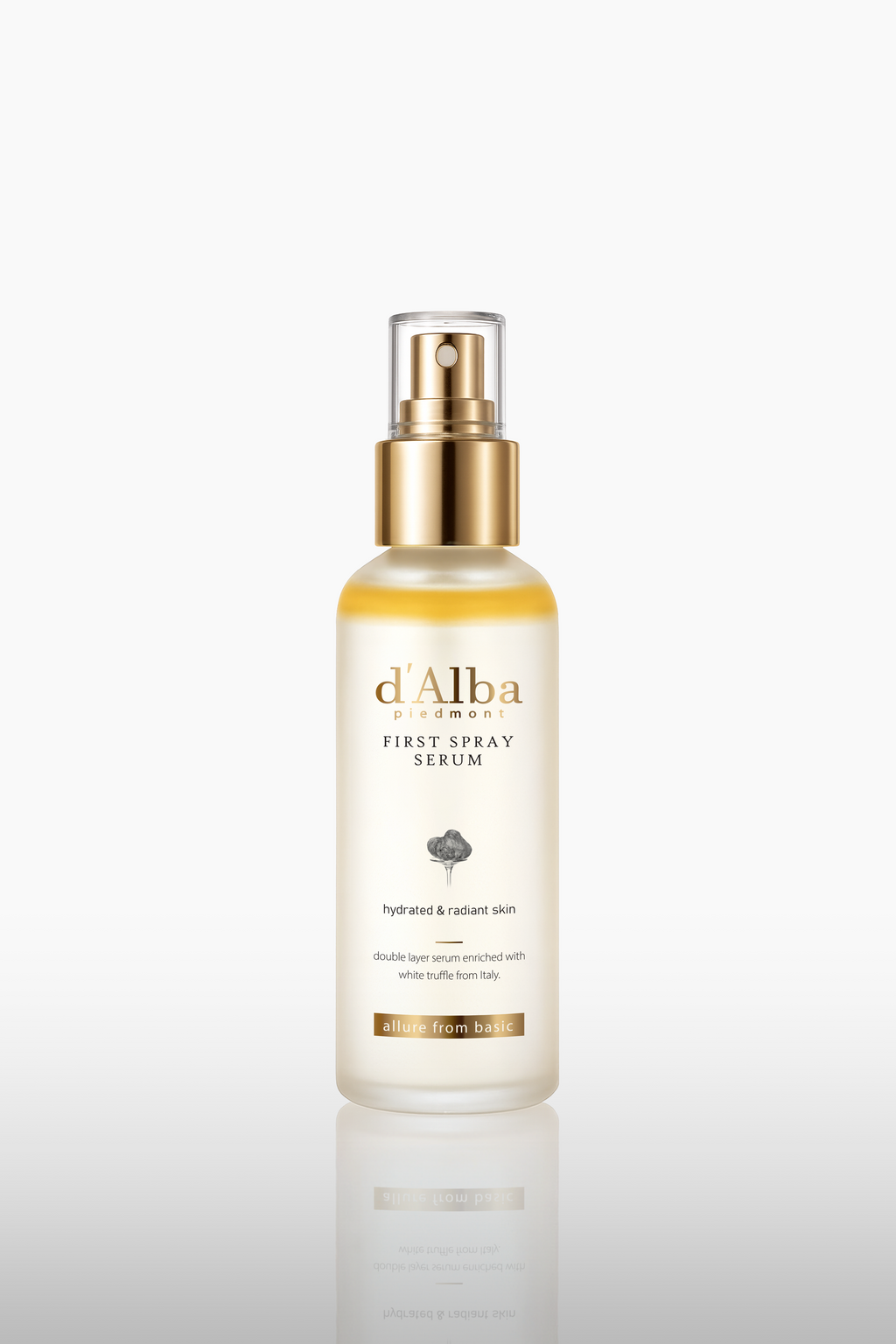 d'Alba White Truffle First Spray Serum 100ml single bottle front packaging