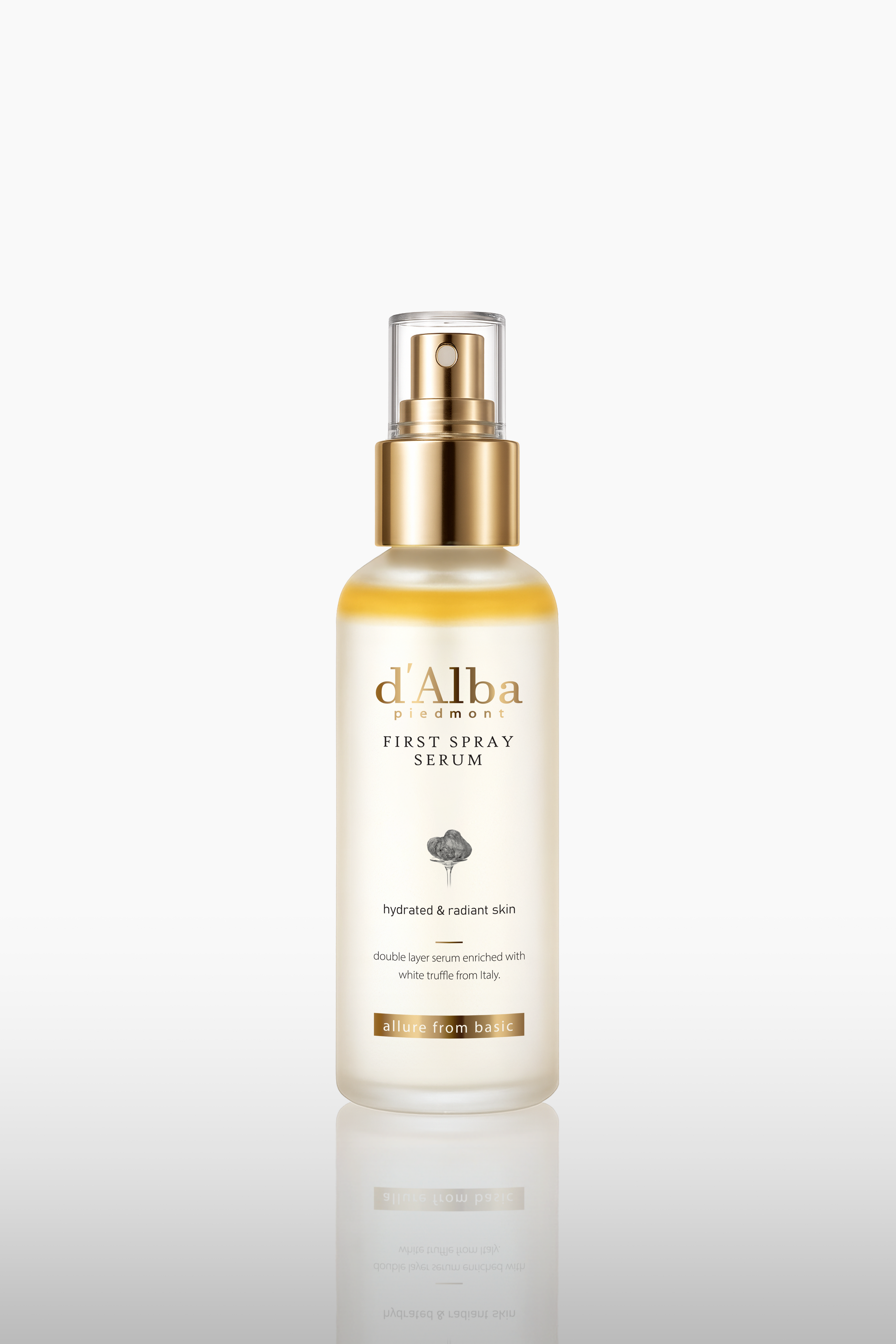 d'Alba White Truffle First Spray Serum 100ml single bottle front packaging