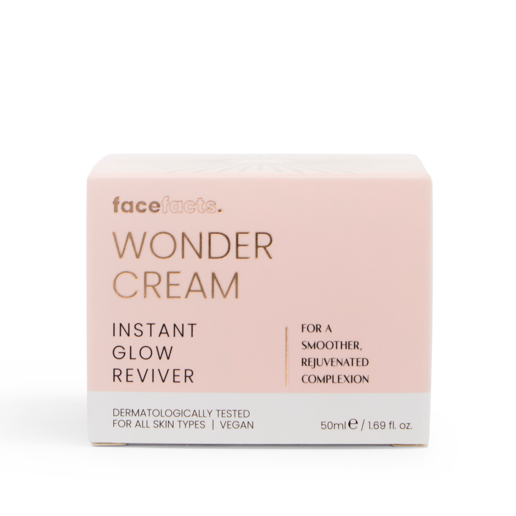Face Facts Wonder Cream Instant Glow Reviver 50ml box