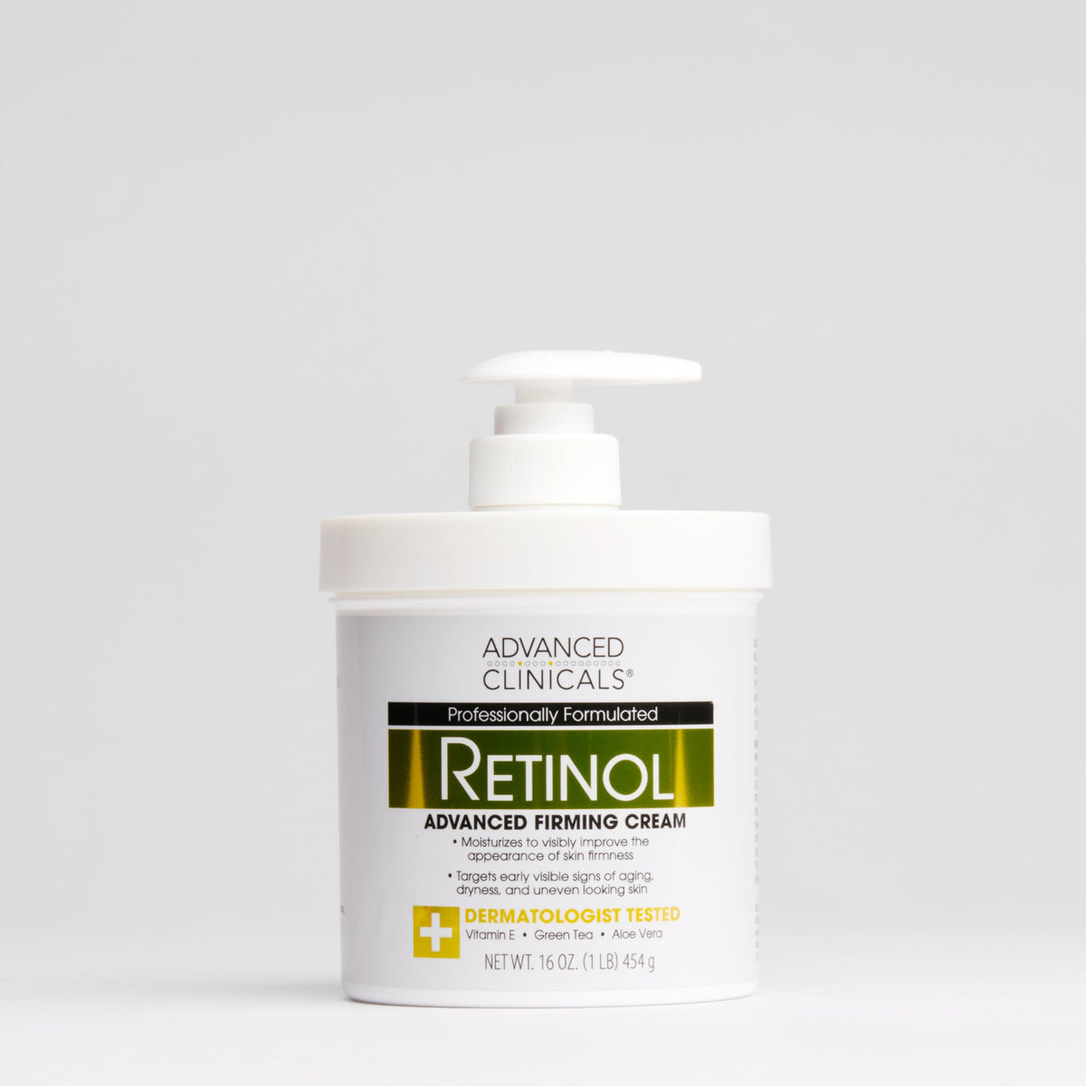 Advanced Clinicals Retinol Advanced Firming Cream 454g
