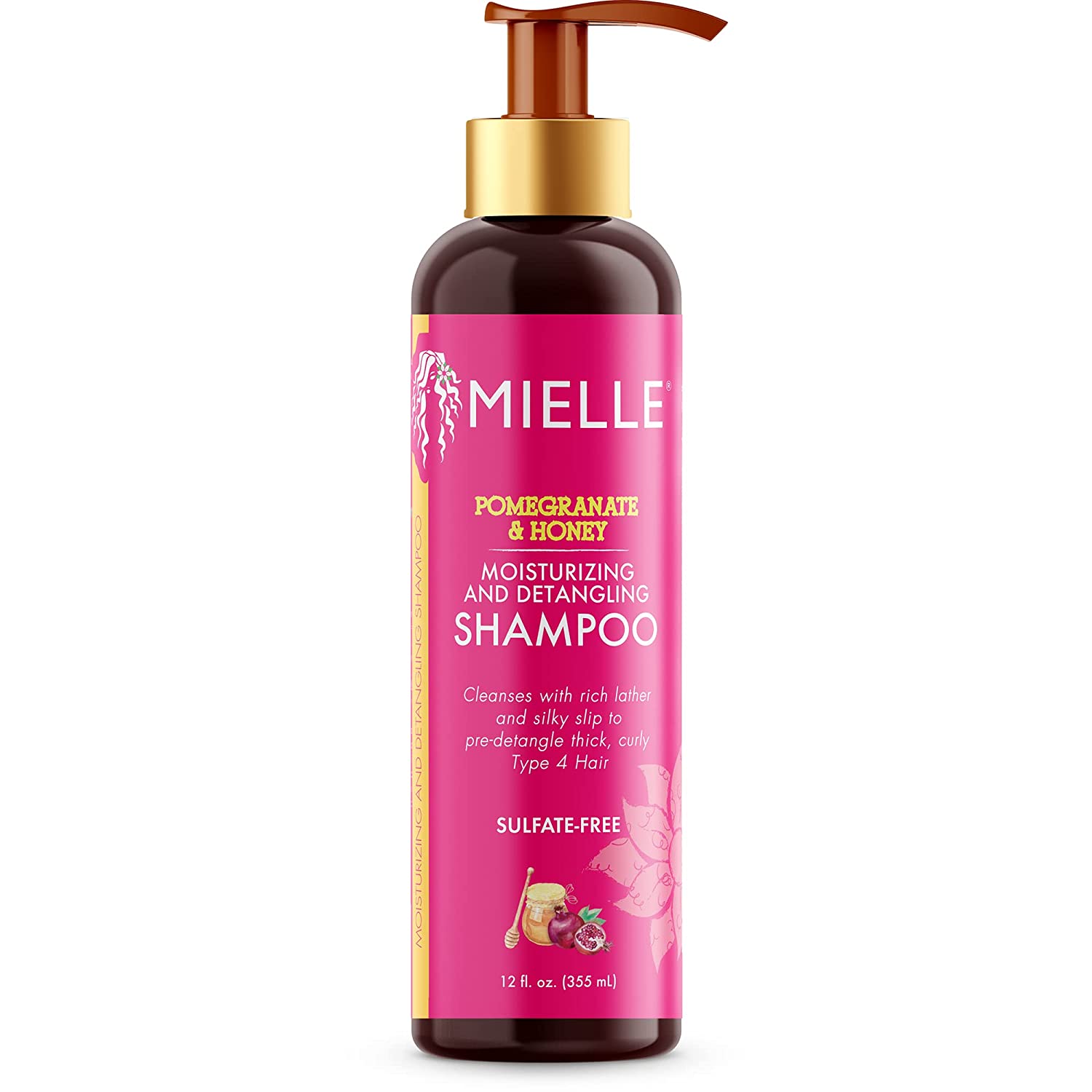 Mielle Pomegranate & Honey Moisturizing and Detangling Shampoo 355ml