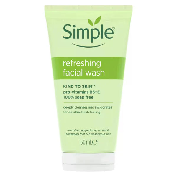Simple Kind to Skin Refreshing Facial Wash Gel 150ml
