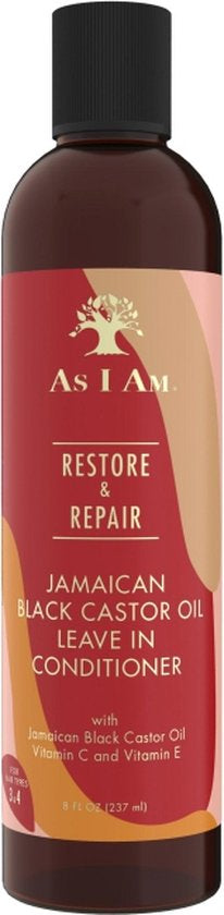 As I Am Jamaican Black Castor Oil Leave-In Conditioner 8 oz