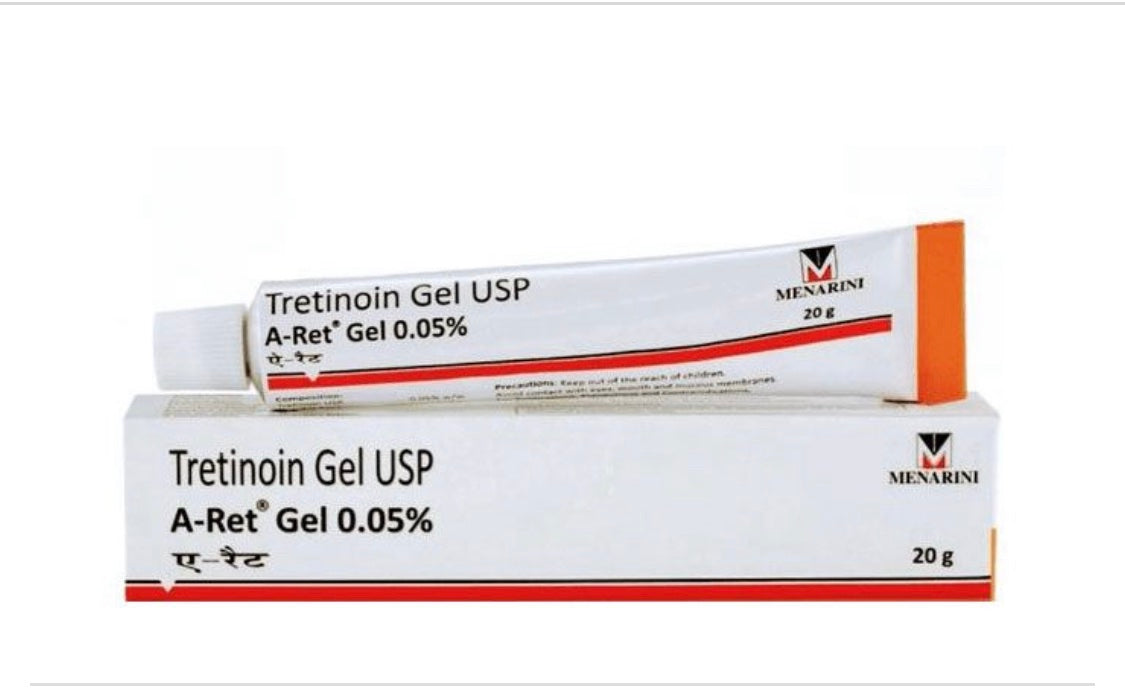 A-Ret Tretinoin Gel USP 0.05% w/w 20g